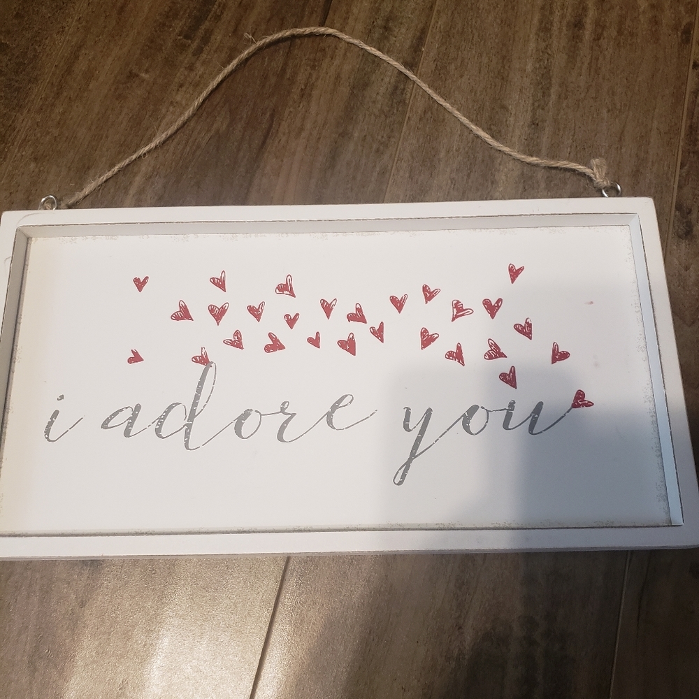 I adore you sign by sixtress